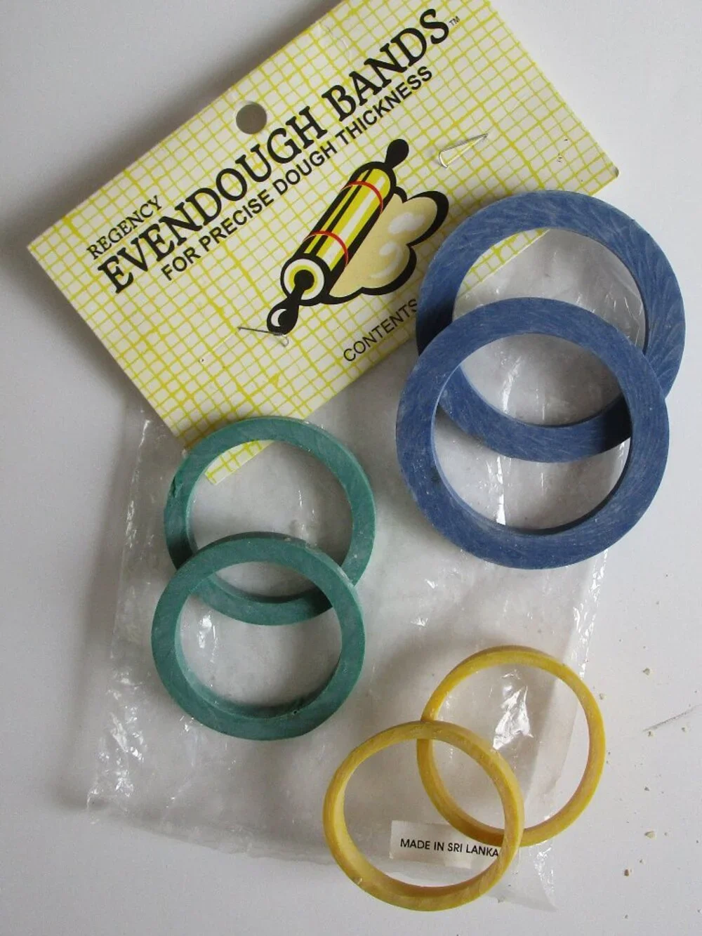 lot of even dough bands